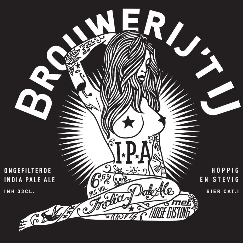 Label IPA Brouwerij 't IJ
